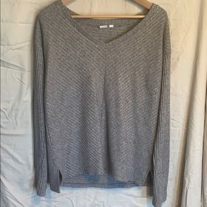 Gray light weight sweater